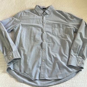 J. Crew Slim Blue Oxford Dress Shirt
